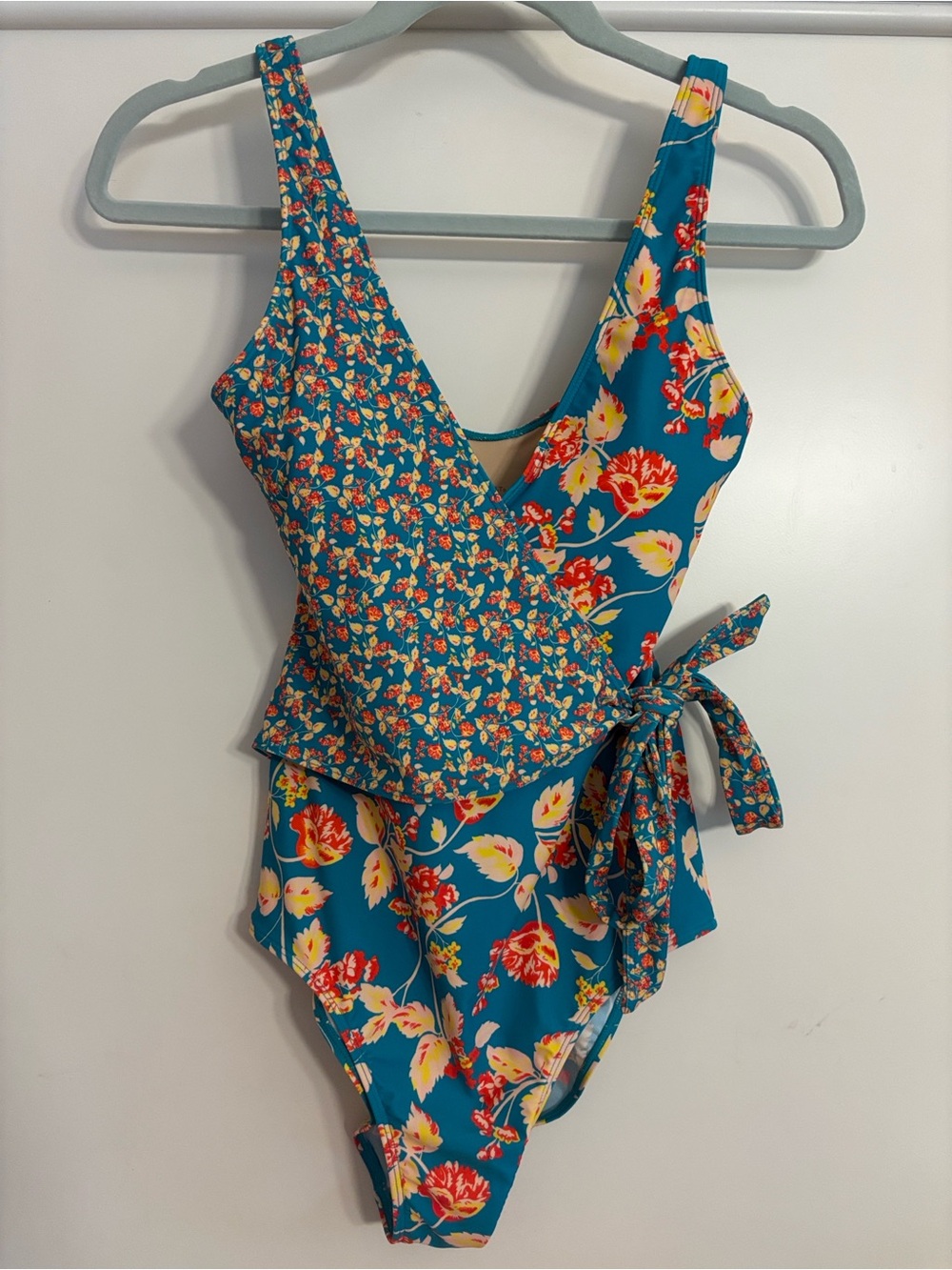 Summersalt x DVF The Perfect Wrap Swimsuit 4 Long Torso - Picture 1 of 12
